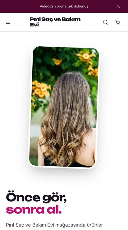 Kreatör teması ana sayfası, telefon