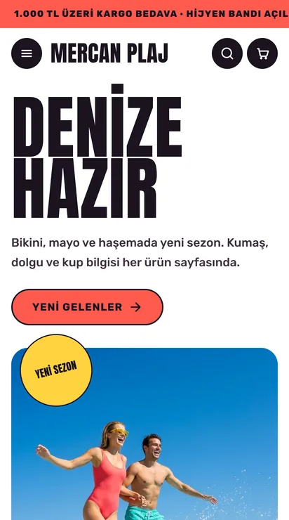 Mercan teması ana sayfası, telefon